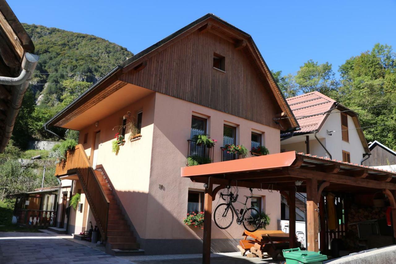 Apartma Na Vasi Appartamento Zaga Esterno foto