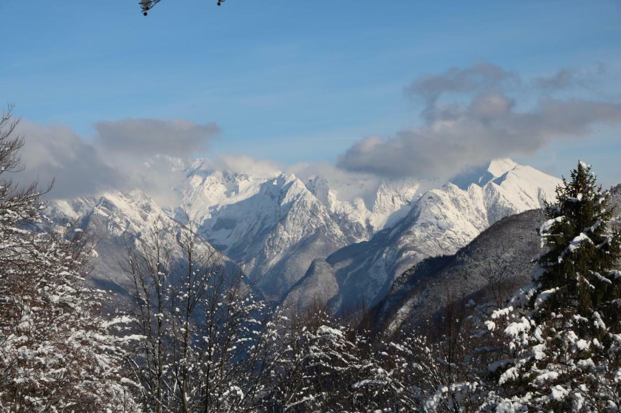 Apartma Na Vasi Appartamento Zaga Esterno foto