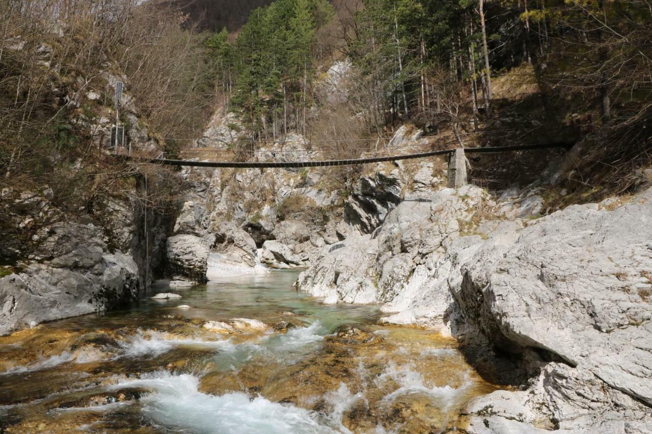 Apartma Na Vasi Appartamento Zaga Esterno foto