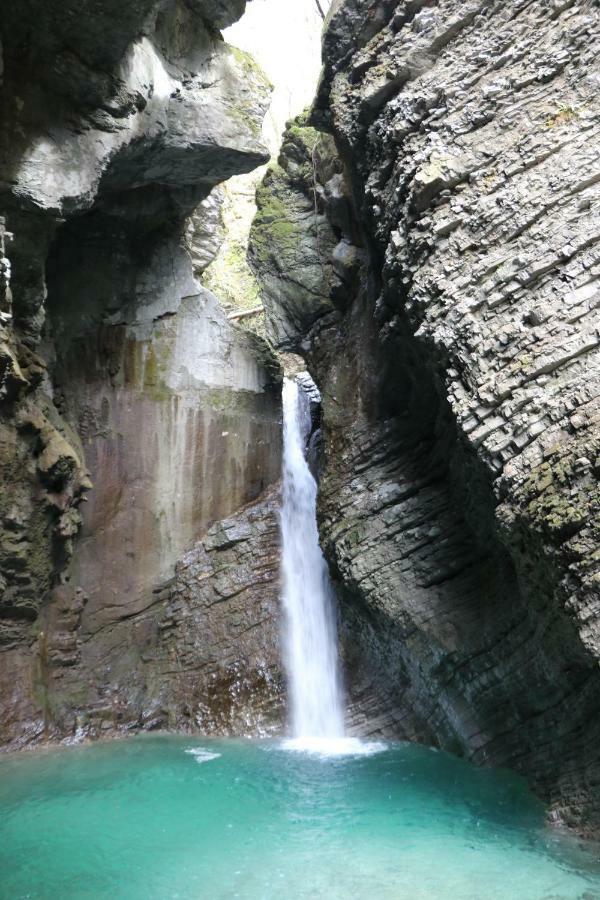 Apartma Na Vasi Appartamento Zaga Esterno foto